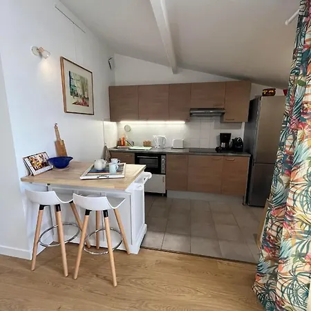 Apartment Chaleureux-terrasses Rooftop-rafraichisseur-parking-wifi *