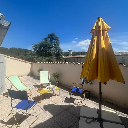 Apartment Chaleureux-terrasses Rooftop-rafraichisseur-parking-wifi